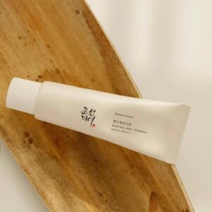BEAUTY OF JOSEON RELIEF SUNSCREEN : RICE PROBIOTICS SPF50 PA 50ML RELIEF SUN LIGHTWEIGHT AND CREAMY ORGANIC SUNSCREEN
