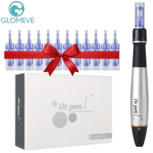 Dr Pen A1 Auto Micro Needle Pen MTS With 12Pcs Cartidges Derma Rollers Microneedling Needles Mesotherapy Skin Care Salon Device