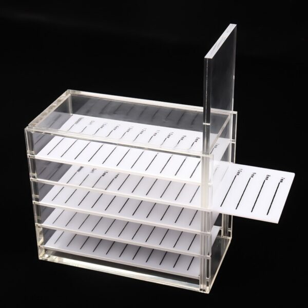HOT 5/10 Layers Lashes Storage Box Display Stand Organizer Box Eyelashes Glue Pallet Eyelash Extension Makeup Tools - Image 5